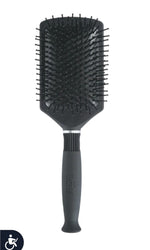 Detangling paddle hair brush